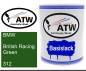 Preview: BMW, British Racing Green, 312: 1L Lackdose, von ATW Autoteile West.